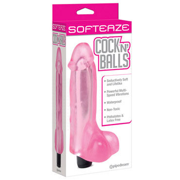 Pipedream Softeaze Cock N Balls - фото, отзывы Pipedream Softeaze Cock N Balls - фото, отзывы