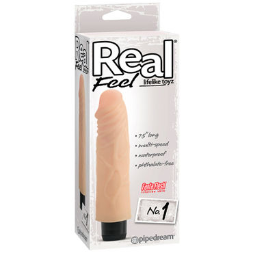 Pipedream Real Feel № 1, Реалистичный мультискоростной вибратор Pipedream Real Feel № 1, Реалистичный мультискоростной вибратор