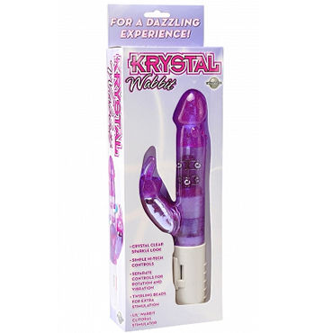 Pipedream Krystal Wabbit - Вибратор с эффектом мерцания - купить в секс шопе Pipedream Krystal Wabbit - Вибратор с эффектом мерцания - купить в секс шопе