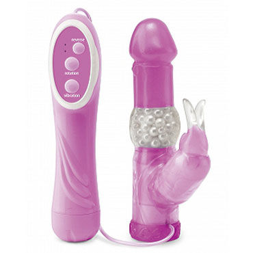 Pipedream Rabbit Pearl, Со стимуляцией клитора и ротацией Pipedream Rabbit Pearl, Со стимуляцией клитора и ротацией
