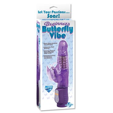 Pipedream Butterfly Vibe - Вибратор с клиторальным стимулятором - купить в секс шопе Pipedream Butterfly Vibe - Вибратор с клиторальным стимулятором - купить в секс шопе