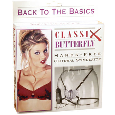 Pipedream Classix Butterfly, Клиторальный стимулятор-бабочка с вибрацией Pipedream Classix Butterfly, Клиторальный стимулятор-бабочка с вибрацией