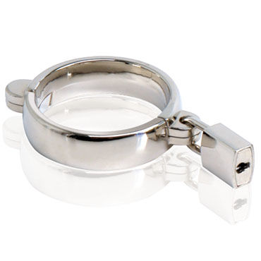 Pipedream Metal Medium Cockring, Эрекционное кольцо с замочком Pipedream Metal Medium Cockring, Эрекционное кольцо с замочком