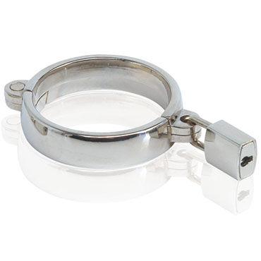 Pipedream Metal Large Cockring, Эрекционное кольцо с замочком Pipedream Metal Large Cockring, Эрекционное кольцо с замочком