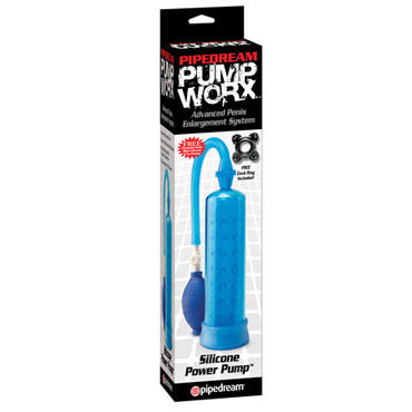 Pipedream Silicone Power Pump, голубой - фото, отзывы Pipedream Silicone Power Pump, голубой - фото, отзывы