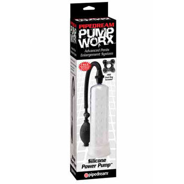 Pipedream Silicone Power Pump, прозрачная - фото, отзывы Pipedream Silicone Power Pump, прозрачная - фото, отзывы