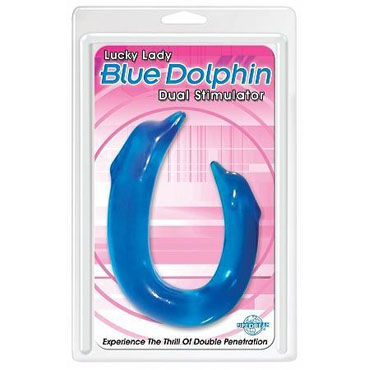 Pipedream Lucky Lady Dolphin, Двусторонний фаллоимитатор Pipedream Lucky Lady Dolphin, Двусторонний фаллоимитатор
