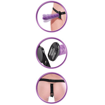 Pipedream Twist And Shout Strap-on - Страпон с вибрацией - купить в секс шопе Pipedream Twist And Shout Strap-on - Страпон с вибрацией - купить в секс шопе