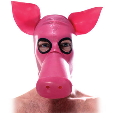 Pipedream Lil Piggy Hood - Маска на голову свинья - купить в секс шопе Pipedream Lil Piggy Hood - Маска на голову свинья - купить в секс шопе