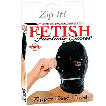 Pipedream Zipper Head Hood, Маска на голову Pipedream Zipper Head Hood, Маска на голову