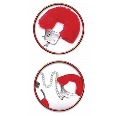 Pipedream Furry Cuff Kit красный - фото, отзывы Pipedream Furry Cuff Kit красный - фото, отзывы