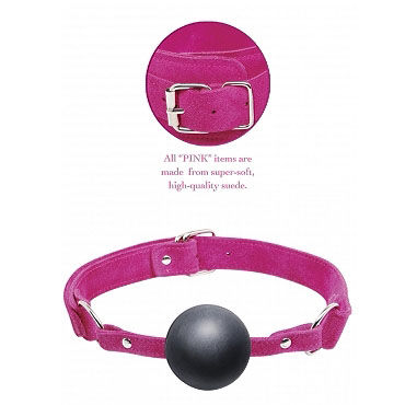 Pipedream Pink Ball Gag - фото, отзывы Pipedream Pink Ball Gag - фото, отзывы