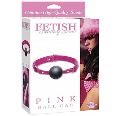Pipedream Pink Ball Gag, Кляп на ремешке Pipedream Pink Ball Gag, Кляп на ремешке