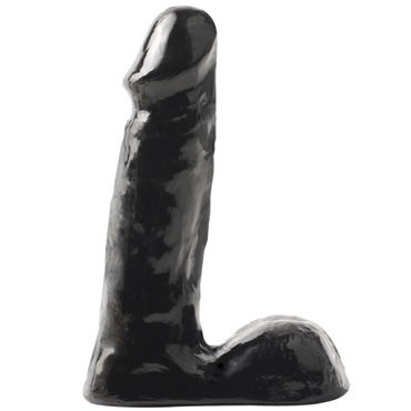 Pipedream Basix Rubber Works 15 см черный, Реалистичный фаллоимитатор с мошонкой Pipedream Basix Rubber Works 15 см черный, Реалистичный фаллоимитатор с мошонкой