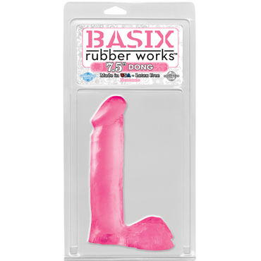 Pipedream Basix Rubber Works 19 см розовый - фото, отзывы Pipedream Basix Rubber Works 19 см розовый - фото, отзывы