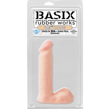 Pipedream Basix Rubber Works 19 см телесный - фото, отзывы Pipedream Basix Rubber Works 19 см телесный - фото, отзывы