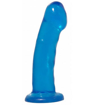Pipedream Basix Rubber Works 16 см голубой, Фаллоимитатор для анально-вагинальной стимуляции Pipedream Basix Rubber Works 16 см голубой, Фаллоимитатор для анально-вагинальной стимуляции
