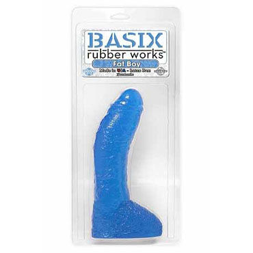 Pipedream Basix Fat Boy голубой - фото, отзывы Pipedream Basix Fat Boy голубой - фото, отзывы