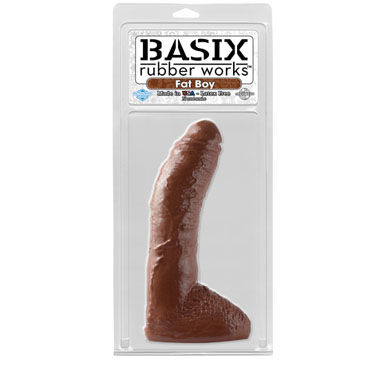 Pipedream Basix Fat Boy коричневый - фото, отзывы Pipedream Basix Fat Boy коричневый - фото, отзывы
