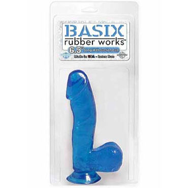 Pipedream Basix with Suction Cup 16,5 см голубой - фото, отзывы Pipedream Basix with Suction Cup 16,5 см голубой - фото, отзывы