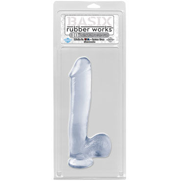 Pipedream Basix with Suction Cup 25 см прозрачный - фото, отзывы Pipedream Basix with Suction Cup 25 см прозрачный - фото, отзывы