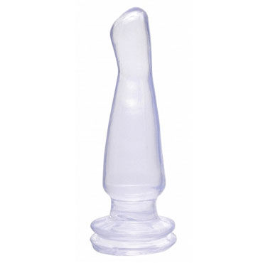 Pipedream Butt Plug прозрачный, Анальная пробка на присоске Pipedream Butt Plug прозрачный, Анальная пробка на присоске