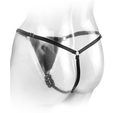 Pipedream Vibrating Beaded Panty - Вибростимулятор клитора на трусиках - купить в секс шопе Pipedream Vibrating Beaded Panty - Вибростимулятор клитора на трусиках - купить в секс шопе