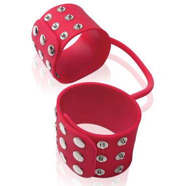 Pipedream Silicone Cuffs красный - фото, отзывы Pipedream Silicone Cuffs красный - фото, отзывы