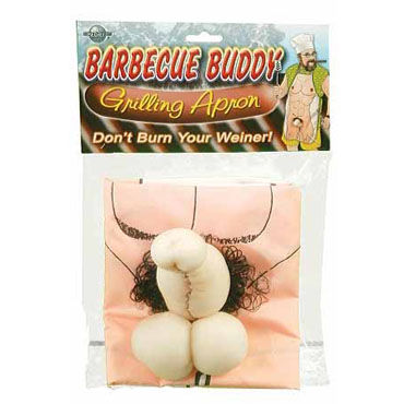Pipedream Barbeque Buddy, Эротический предмет, фартук Pipedream Barbeque Buddy, Эротический предмет, фартук