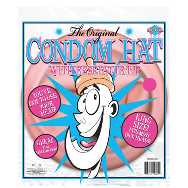Pipedream Condom Hat, Эротический предмет, шляпа Pipedream Condom Hat, Эротический предмет, шляпа