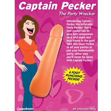 Pipedream Captain Pecker, Эротический предмет, фаллос и другие товары Pipedream с фото Pipedream Captain Pecker, Эротический предмет, фаллос и другие товары Pipedream с фото