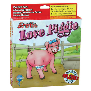 Pipedream Love Piggie, Сувенир надувная свинка Pipedream Love Piggie, Сувенир надувная свинка