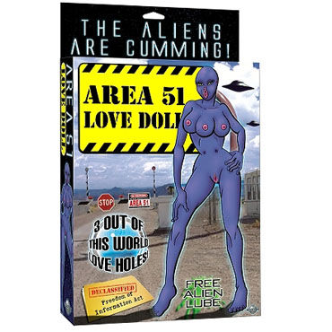 Pipedream Area Doll, Сувенир надувная инопланетянка Pipedream Area Doll, Сувенир надувная инопланетянка