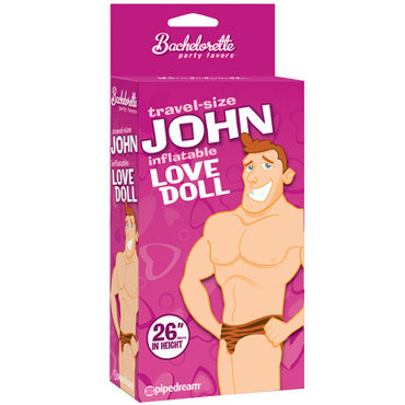 Pipedream John Doll, Миниатюрная надувная кукла Pipedream John Doll, Миниатюрная надувная кукла