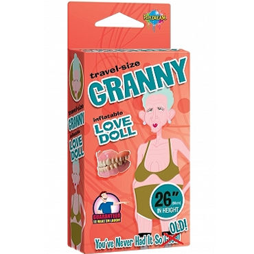 Pipedream Granny Doll, Миниатюрная надувная кукла Pipedream Granny Doll, Миниатюрная надувная кукла
