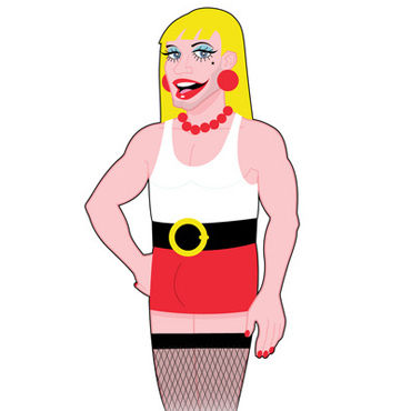 Pipedream Tranny Doll - Миниатюрная надувная кукла - купить в секс шопе Pipedream Tranny Doll - Миниатюрная надувная кукла - купить в секс шопе