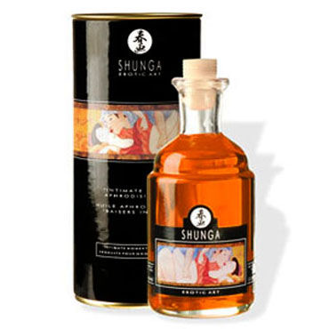 Shunga Intimate Kisses, 100 мл, Возбуждающее масло-афродизиак, апельсин Shunga Intimate Kisses, 100 мл, Возбуждающее масло-афродизиак, апельсин