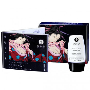 Shunga Rain of Love, 30 мл, Возбуждающий крем для точки G и другие товары Shunga с фото Shunga Rain of Love, 30 мл, Возбуждающий крем для точки G и другие товары Shunga с фото