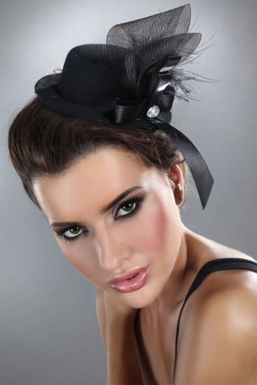 Livia Corsetti Mini Top Hat 4, Миниатюрная шляпка Livia Corsetti Mini Top Hat 4, Миниатюрная шляпка