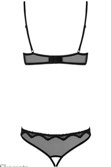 Obsessive Picantina, черный, Кружевное боди с вырезом и другие товары Obsessive с фото Obsessive Picantina, черный, Кружевное боди с вырезом и другие товары Obsessive с фото