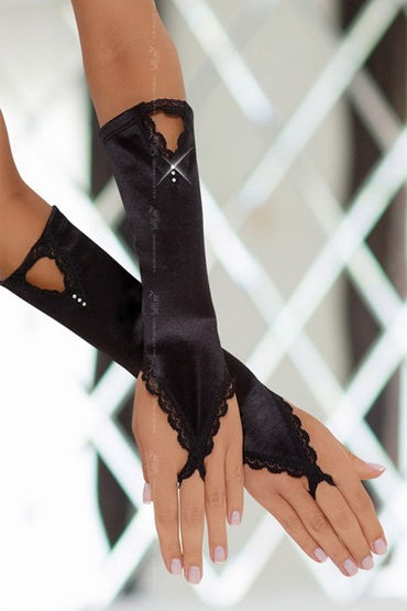 Soft Line перчатки, черные Изысканный аксессуар