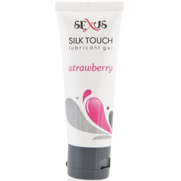 Sexus Silk Touch Strawberry, 50 мл Увлажняющая гель-смазка с ароматом клубники