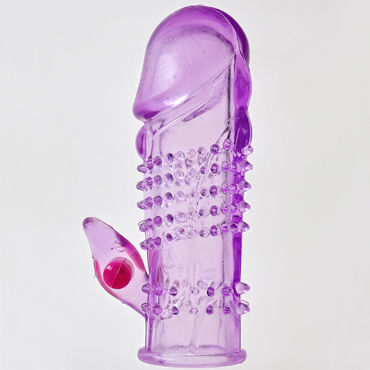 Sextoy Насадка фиолетовый Насадка на пенис с вибрацией