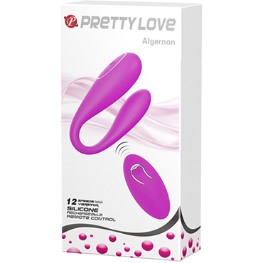 Baile Pretty Love Algernon, розовый Вибратор для пар с беспроводным управлением Baile Pretty Love Algernon, розовый Вибратор для пар с беспроводным управлением