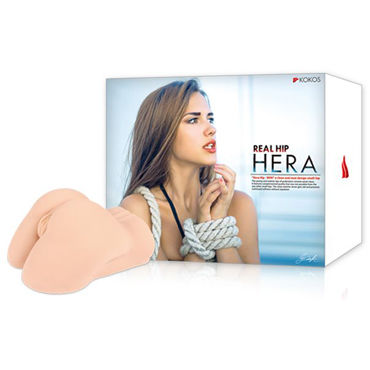 Kokos Hera Real Hip, телесный Мастурбатор полуторс