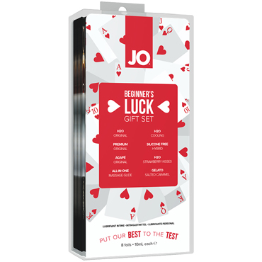 JO Beginner's Luck, 8 шт. по 10 мл. Набор сашетов «Удача новичка»