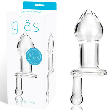 Glas Glass Juicer, прозрачный Прозрачный плаг с ручкой