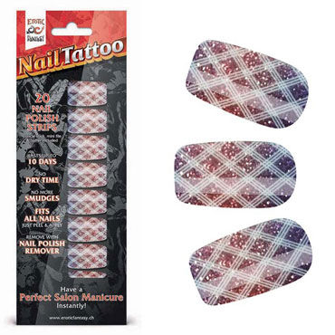 Erotic Fantasy Nail Tattoo, блестящий градиент Набор лаковых полосок для ногтей Erotic Fantasy Nail Tattoo, блестящий градиент Набор лаковых полосок для ногтей