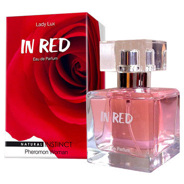 Natural Instinct In Red для женщин, 100 мл Духи с феромонами