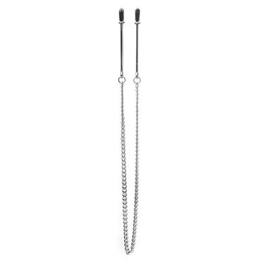 Ouch! Pincette Nipple Clamps, серебристый Металлические зажимы на соски ouch ball gag with nipple clamps черный кляп и зажимы на соски